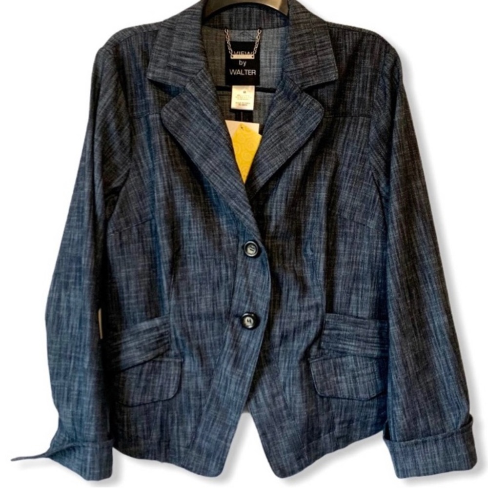 Walter Baker Denim Blazer Jean Jacket Medium- NWOT
